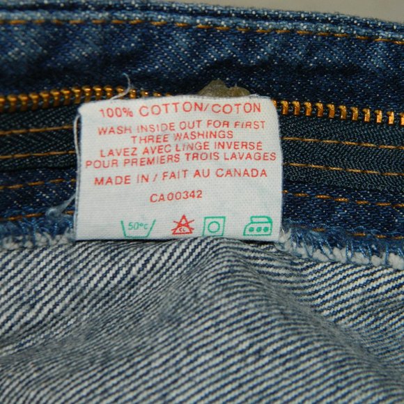 2 for/$50 Levi's Vintage 619 Orange Tag Straight Leg Siez 38 x 32 - Picture 13 of 13
